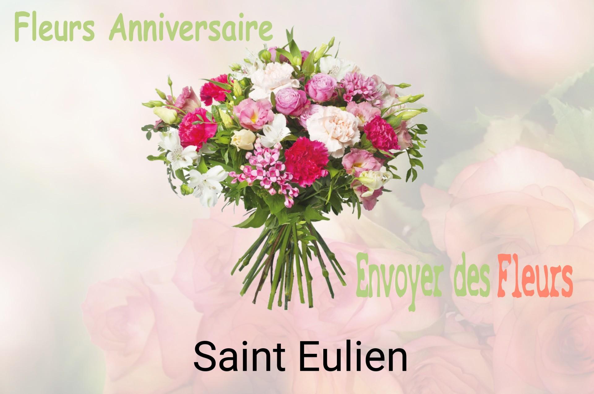 Bouquet de fleurs d’anniversaire livré à Saint-Eulien